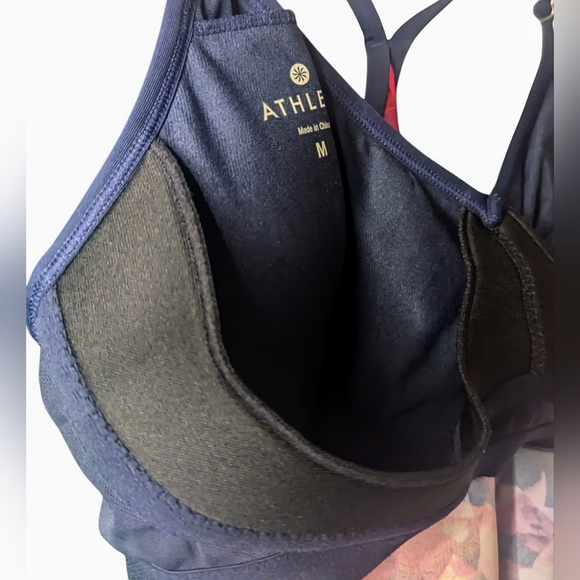 NWOT Athleta Racerback Dress Medium Multicolor - Picture 6 of 7